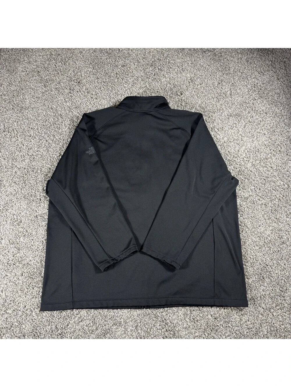 The North Face Canyonlands Jacket Mens 3XL Black Full Zip Fleece Outdoor